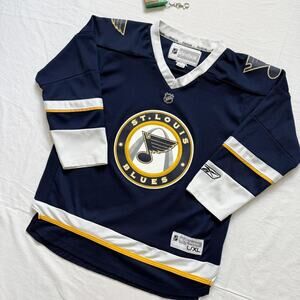 St. Louis Blue NHL Reebok Hockey Jersey - Youth XL